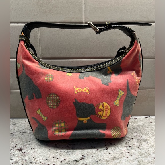 Dooney & Bourke Vintage Scottish Terriers Shoulder Bag - Picture 2 of 10